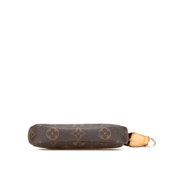LOUIS VUITTON Brown Monogram Leather Pouch - Picture 3 of 13